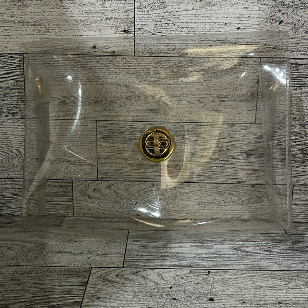 Clear stadium purse